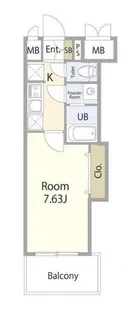 Luxe新大阪SOUTH【4階】の間取り