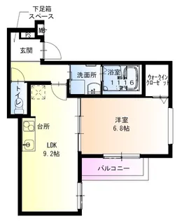 フジパレス柴島III番館【2階】の間取り