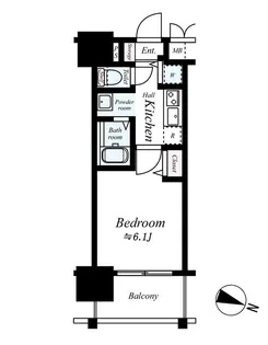 ララプレイス新大阪シエスタ【3階】の間取り