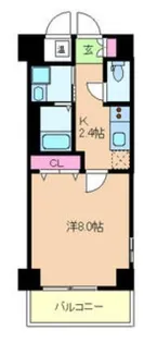 ライフロード【6階】の間取り