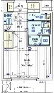 ワールドアイ江坂アルバ【9階】の間取り