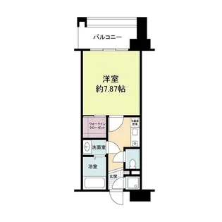 フォレステージュ江坂公園【6階】の間取り