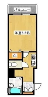 ラ・ベル・シャンブル【3階】の間取り