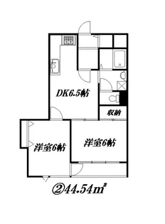 エドケンベルトピア豊中I【4階】の間取り