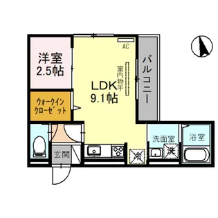 NaP Square(ナップ スクエア)【2階】の間取り