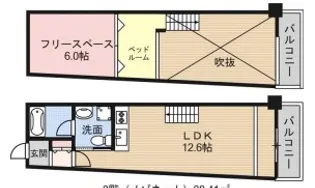 STADION【2階】の間取り