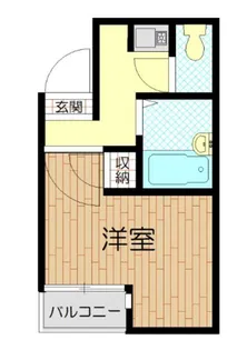 キャロル豊中【2階】の間取り