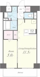 レイワニティ プレイス【2階】の間取り