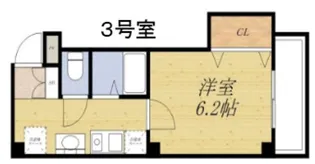 ラ・ファミーユ千里山【5階】の間取り