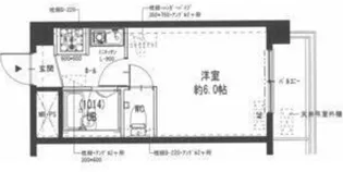 グリーンビュー田川【4階】の間取り