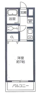 リヴェール西出【2階】の間取り