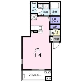 シャルマン・トレーズ【2階】の間取り