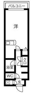 ステュディオ・パレ【9階】の間取り