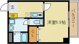 IF柴島【1階】の間取り