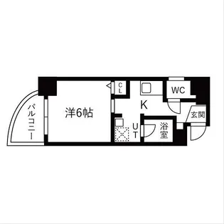 WILLDO新大阪SⅠ【4階】の間取り