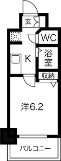 エステムコート新大阪VIエキスプレイス【15階】の間取り