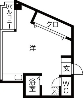 有馬パレス西中島【2階】の間取り
