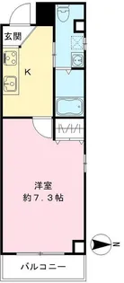 セレブコート豊新【5階】の間取り
