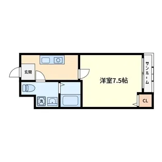 かねまつ庄内ビル【7階】の間取り