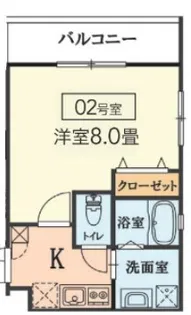 リアコートJR淡路駅前【4階】の間取り
