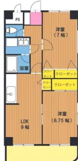豊中ヒルズ【3階】の間取り