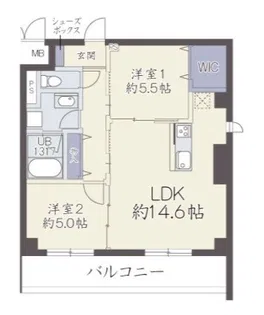 グリットビル【8階】の間取り