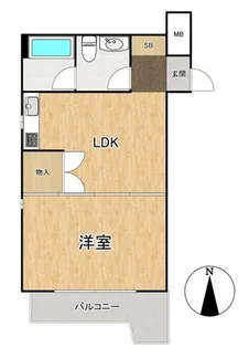 ウィンディVII【3階】の間取り