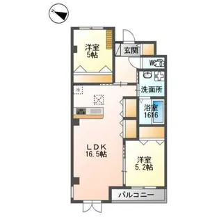 Chaleur (シャルール)【3階】の間取り
