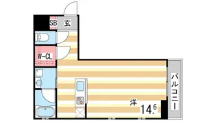 KAISEI神戸北野町【3階】の間取り