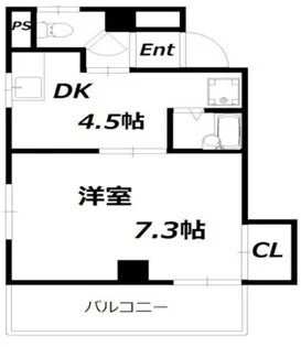 兵庫県神戸市灘区灘南通4丁目【マンション】の間取り