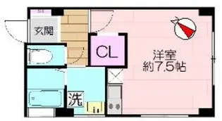 コフレ元町【2階】の間取り