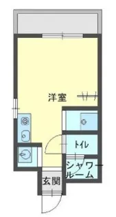 ビタミンテラス下山手【4階】の間取り