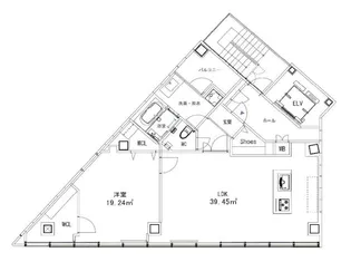 Villa Yua【3階】の間取り