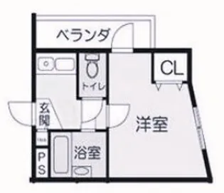 ステラハウス15【1階】の間取り