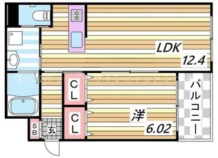 ファーイースト青谷【2階】の間取り