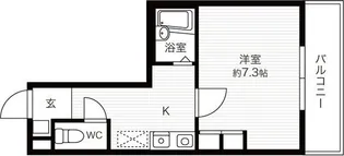 西宮SKYハイツ【2階】の間取り