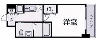 エスリード西宮北口第2【2階】の間取り
