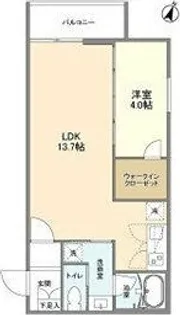 兵庫県西宮市甲東園2丁目【マンション】の間取り