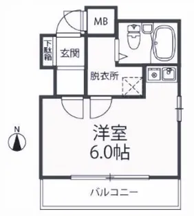 グロスアベニュー【3階】の間取り