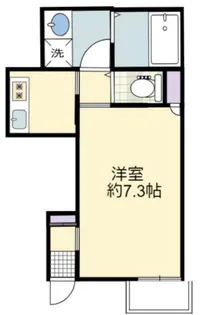 グランメール原田通【1階】の間取り
