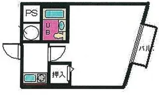 芦屋アーチストビラ【2階】の間取り