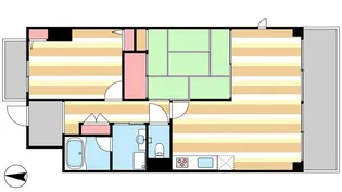 プリメーラリヨン【2階】の間取り