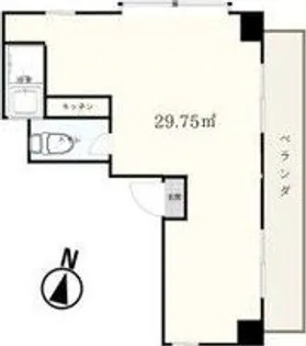 フォーライフ御影【3階】の間取り