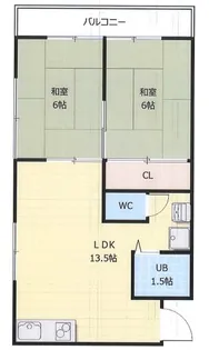 ジョンメゾン城ヶ堀【3階】の間取り