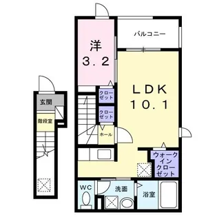 ルミエール【2階】の間取り