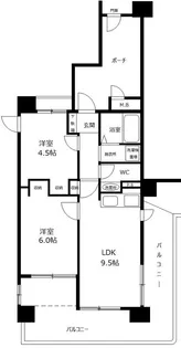 武庫川フレックス【3階】の間取り
