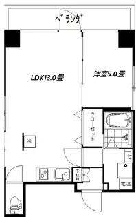 RIHO深江【5階】の間取り