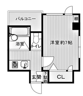 あけぼのコート【3階】の間取り
