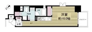 レジディア神戸磯上【10階】の間取り