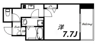1Kの間取り画像